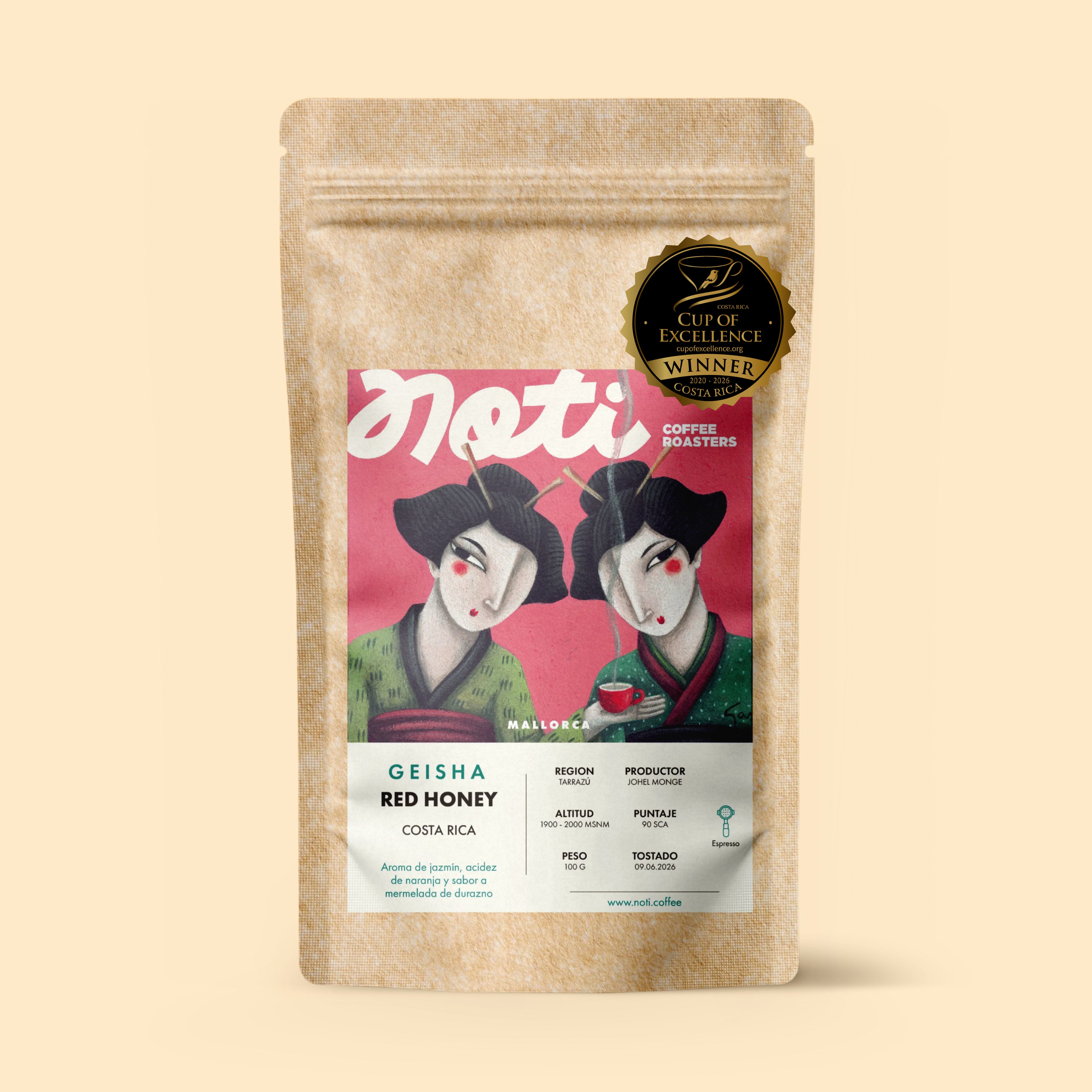 Geisha 1930 Red Honey