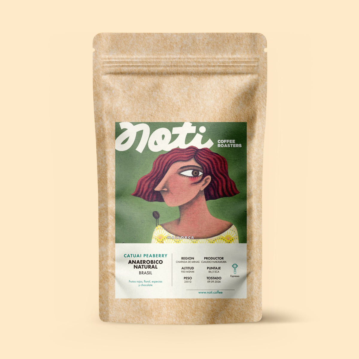 Catuaí Peaberry Anaerobico Natural